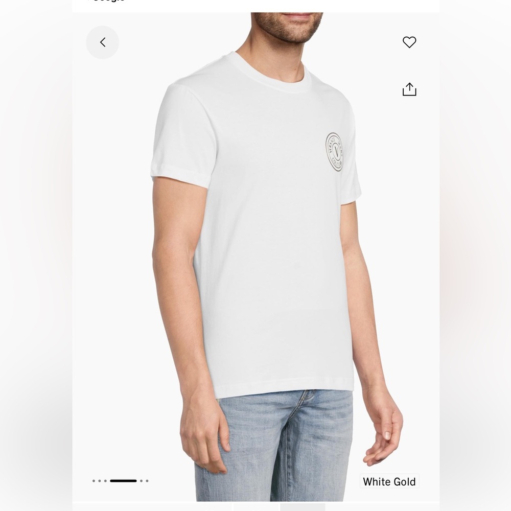 Versace Jeans Couture
Logo Cotton T-Shirt Men's T-Shirt